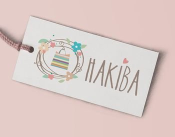 Hakiba logo design thumbnail
