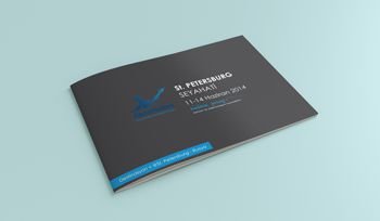 Tinkon tour info magazine design thumbnail