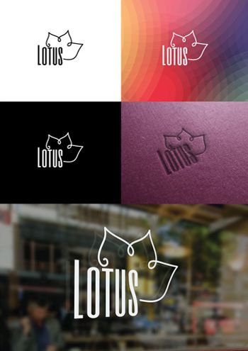 Lotus logo design thumbnail